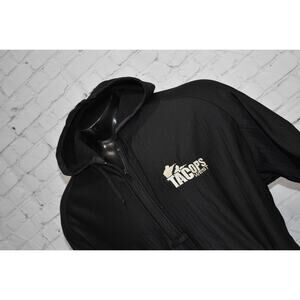 Tru-Spec Tactical Jacket Mens Size XL Black Polyester Blend Full Zip TAC OPS